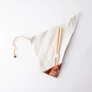 Kyoto Nishijin Chopstick Pouch - Spring Flower Basket 3