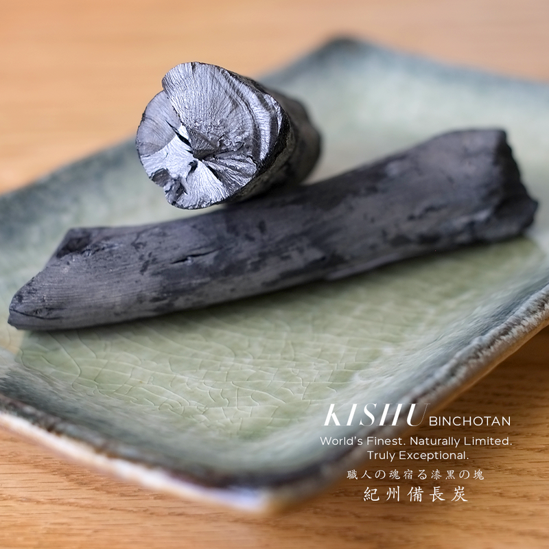 Premium Kishu Binchotan Japanese White Charcoal - 4kg