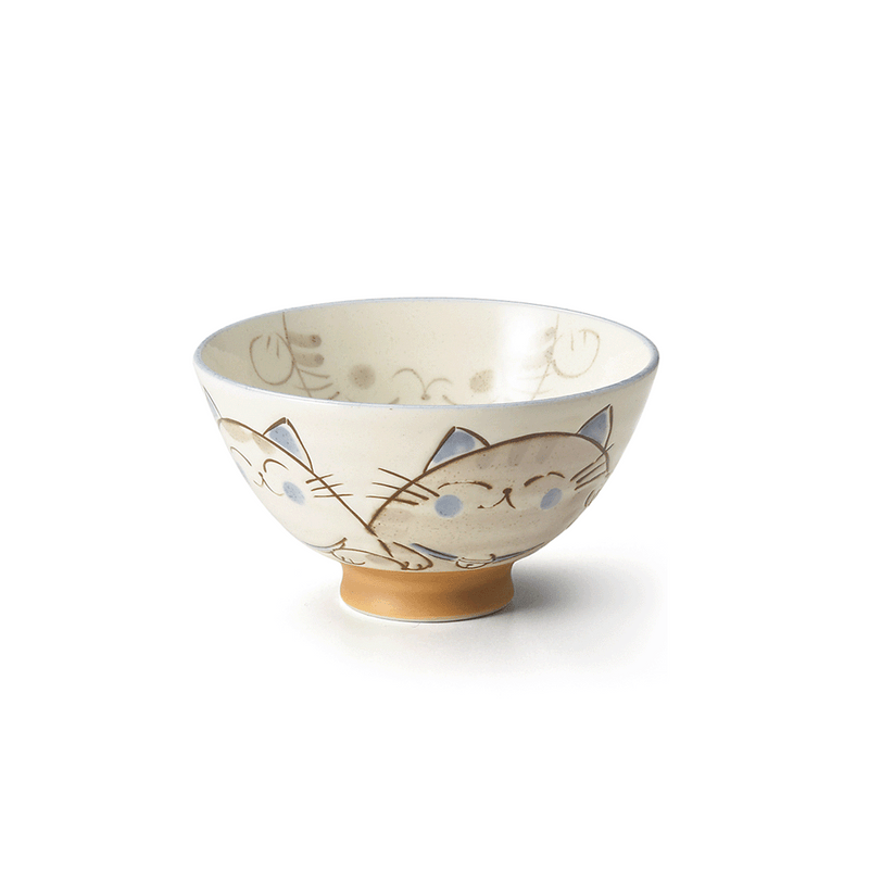 Ko-dehiki Japanese Neko Cat Bowl - Made in Japan