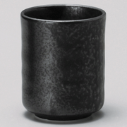 Kuro Suisho Black Crystal Japanese Teacup - Made in Japan