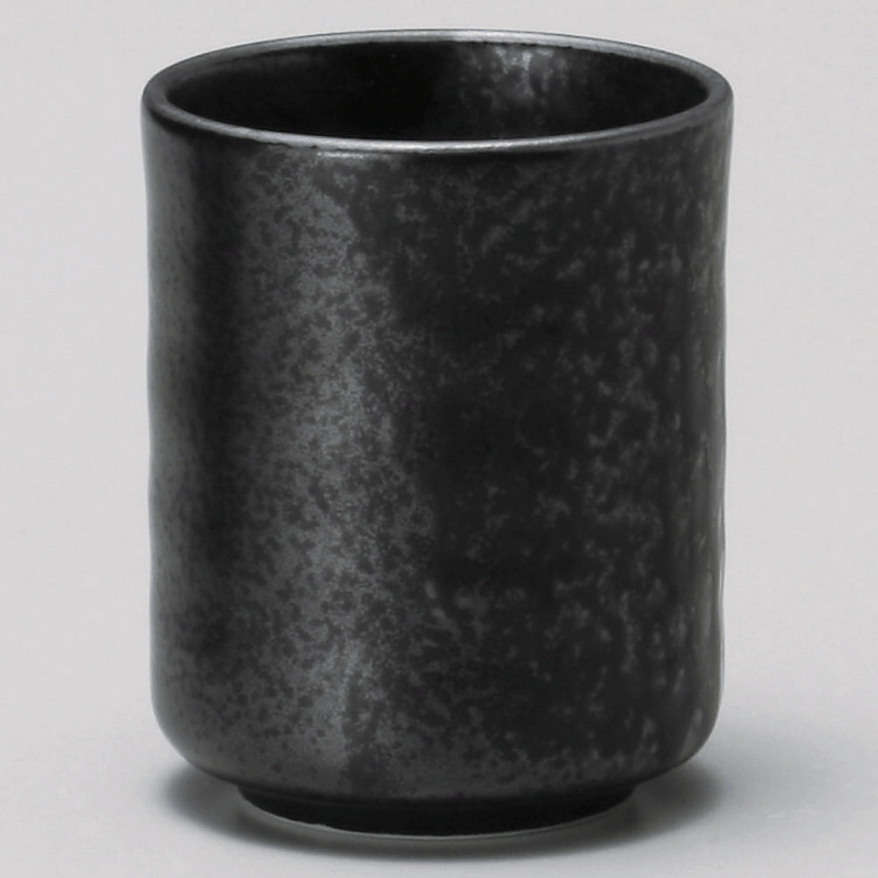 Kuro Suisho Black Crystal Japanese Teacup - Made in Japan