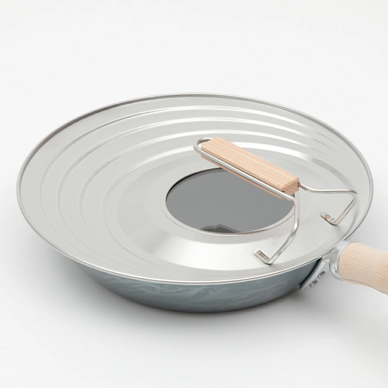 Kyoto Katsugu Japanese Multi-Size Lid with Glass Window (24–30cm)