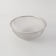 A product image of the LaLa Shine 24cm stainless steel fine mesh strainer.

