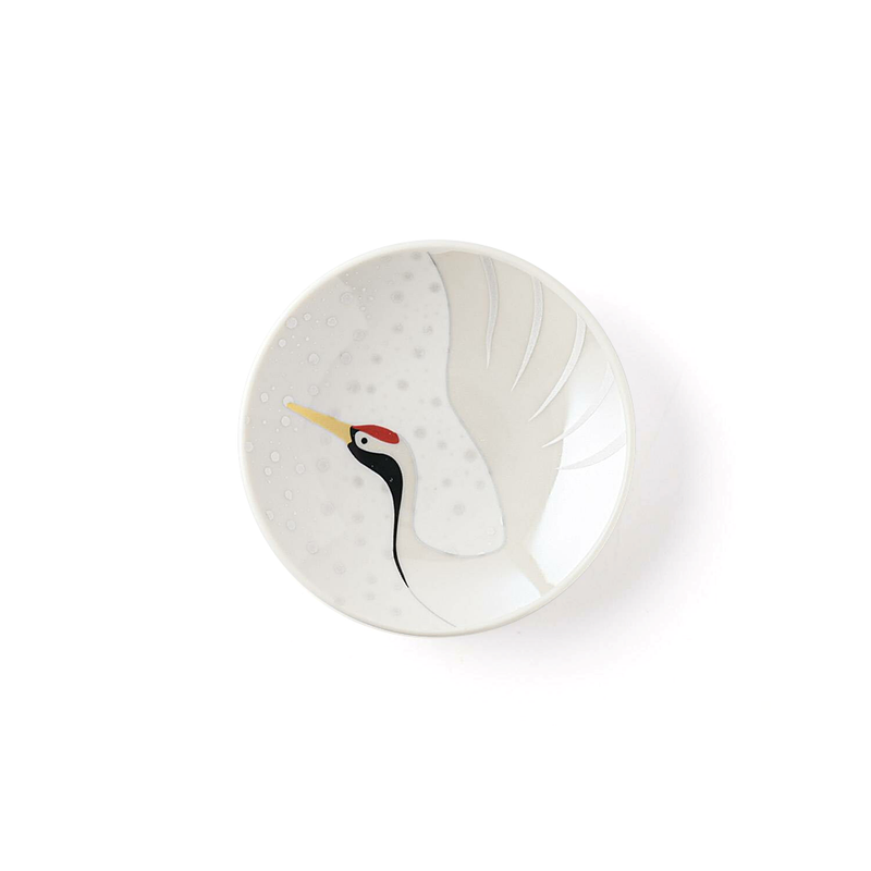 Marusan Kondo Chitose-tori Side Plate (9.5cm)