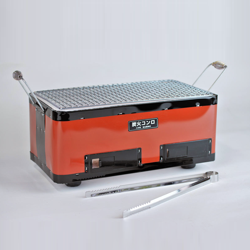 Mikawa Konro Grill - 38cm (Medium) - Red