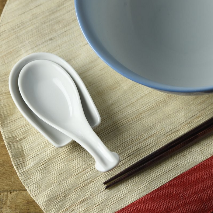 Mino Yaki Classic Spoon and Spoon Rest Set