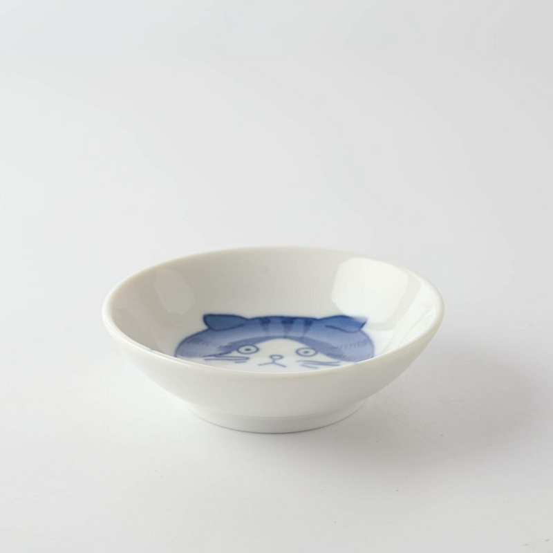 Shichita Mino Yaki Cat Scottish Side Bowl (9cm) 3