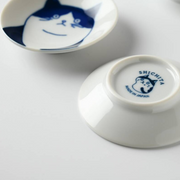 Shichita Mino Yaki Cat Nora Side Plate (8cm) 4