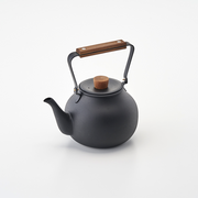 Miyaco Classic Stainless Steel Teapot 700ml Black - Made in Japan