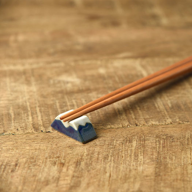 Mount Fuji Chopstick Rest - Blue