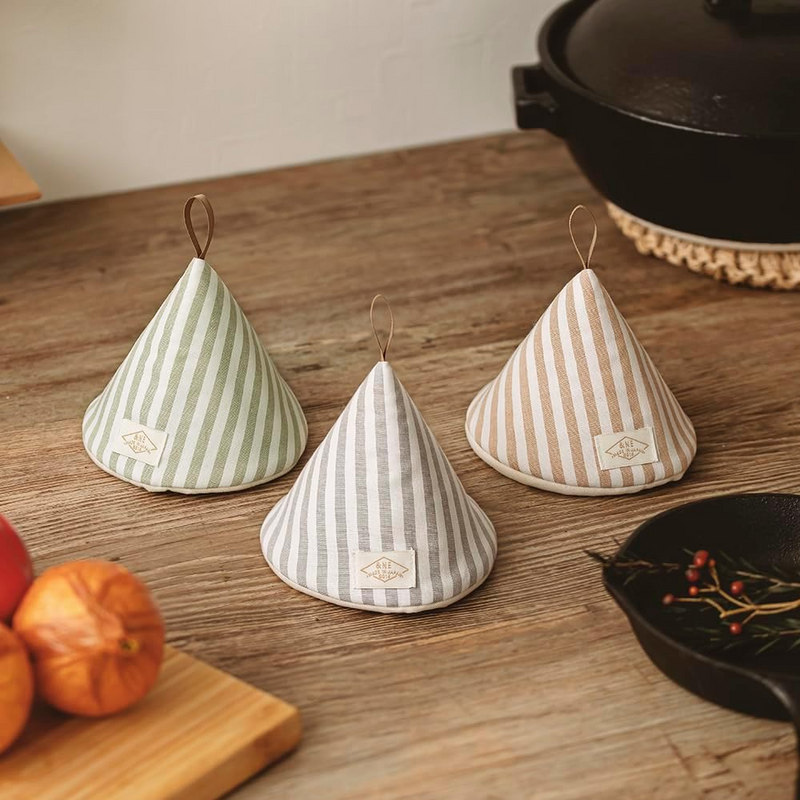 &NE Japanese Pot Holder - Striped Blue