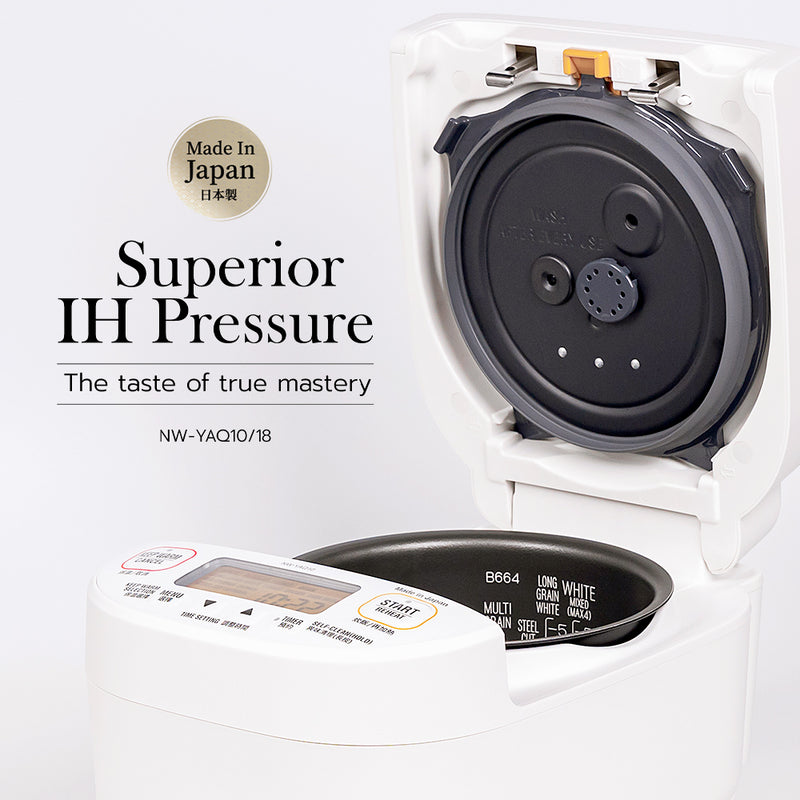 Zojirushi Pressure IH Rice Cooker - 10 Cups (NW-YAQ18)