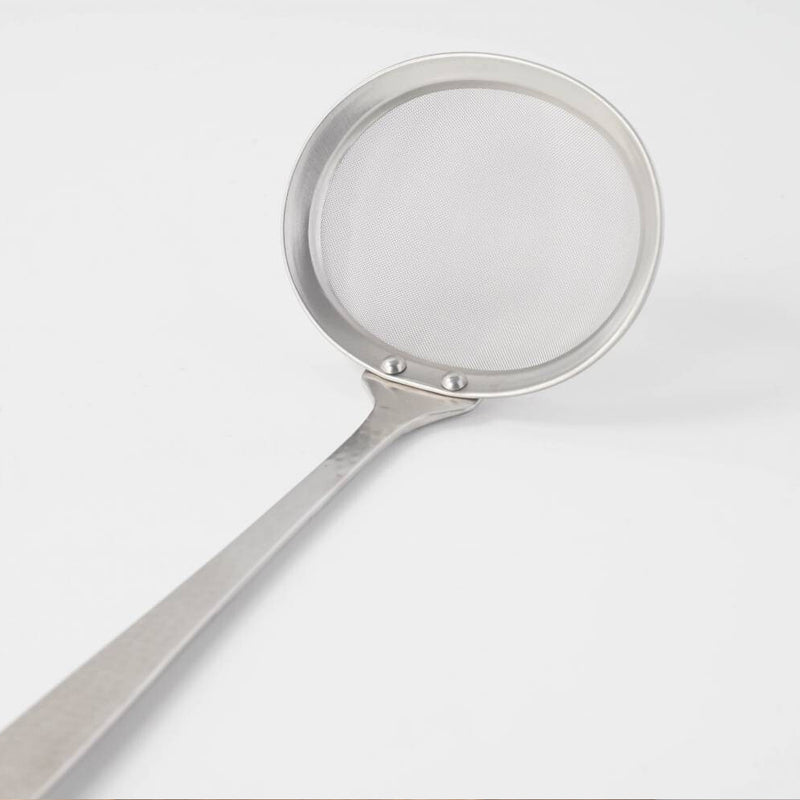 Nagomi Hammered Stainless Steel Oil Skimmer - 21cm