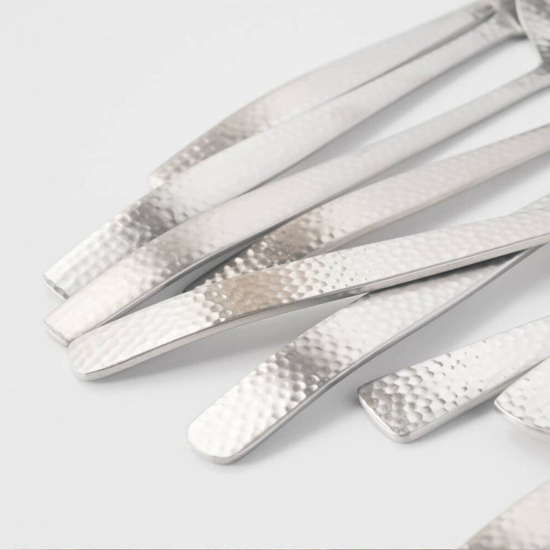Nagomi Hammered Stainless Steel Oil Skimmer - 21cm