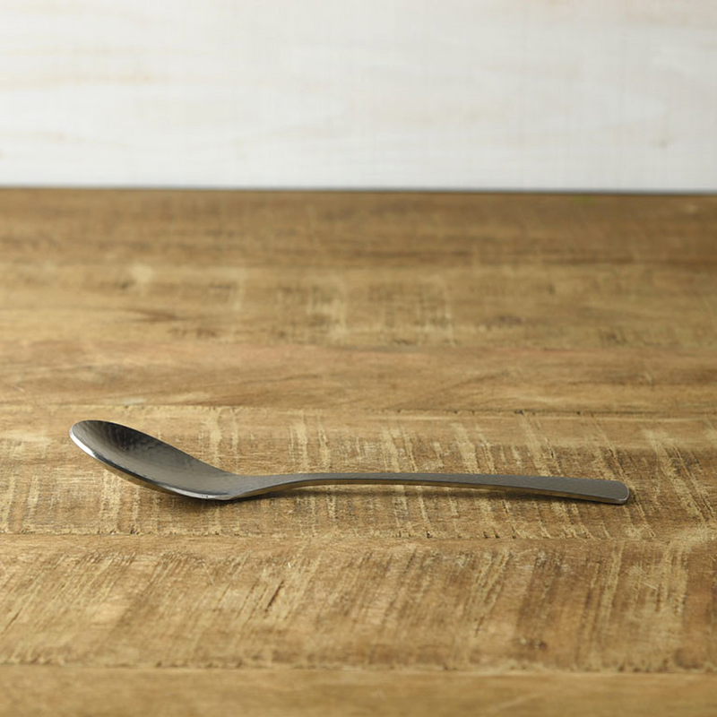 Nagomi Hammered Style Table Spoon - 18.5cm