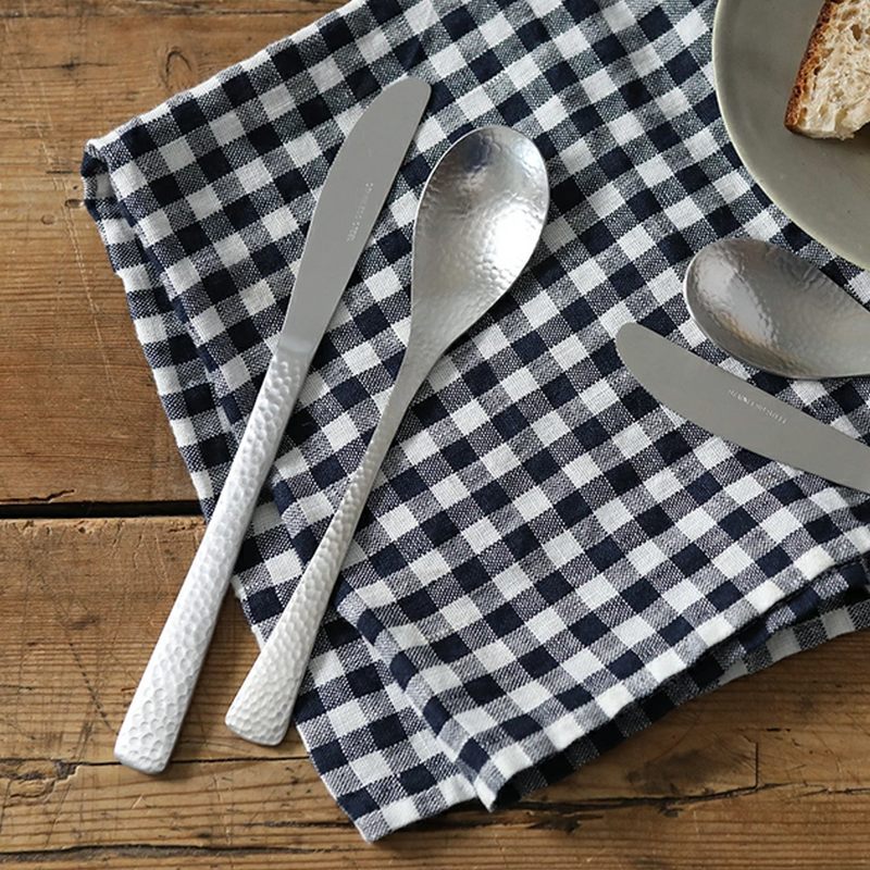 Nagomi Hammered Style Table Spoon - 17.5cm