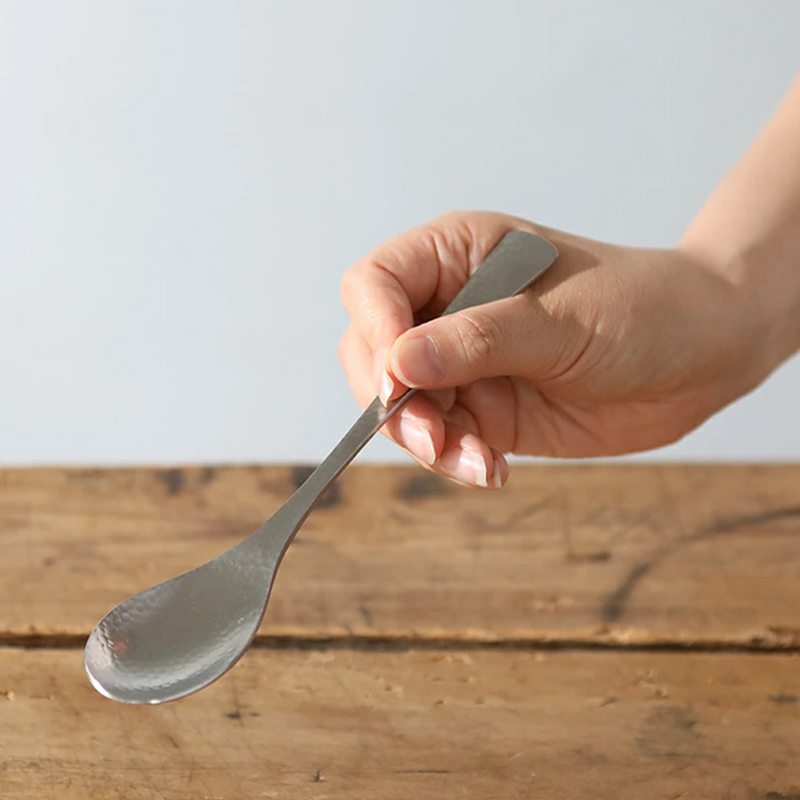 Nagomi Hammered Style Table Spoon - 17.5cm