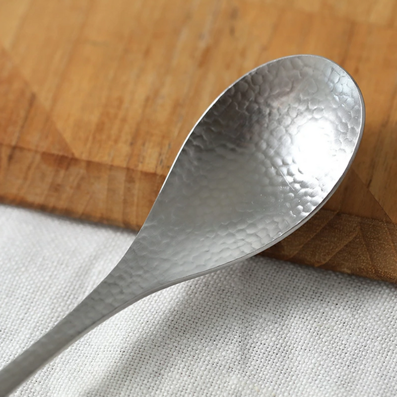 Nagomi Hammered Style Table Spoon - 17.5cm