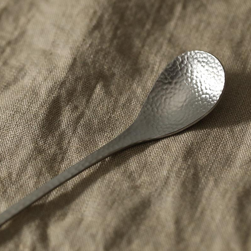 Nagomi Hammered Style Soda Spoon - 19.5cm