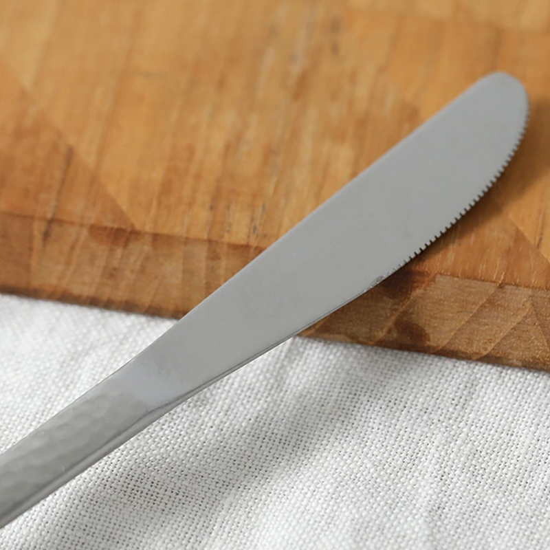 Nagomi Hammered Style Table Knife - 21.5cm