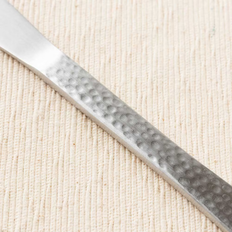 Nagomi Hammered Style Table Knife - 21.5cm