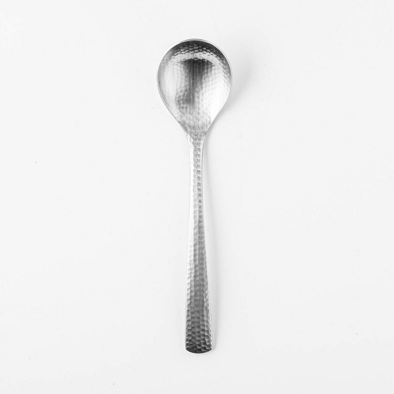 Nagomi Hammered Style Table Spoon - 17.5cm