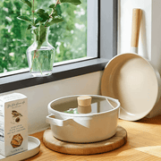 Durable 15-Piece Ceramic Nonstick Cookware Set - Neoflam Fika