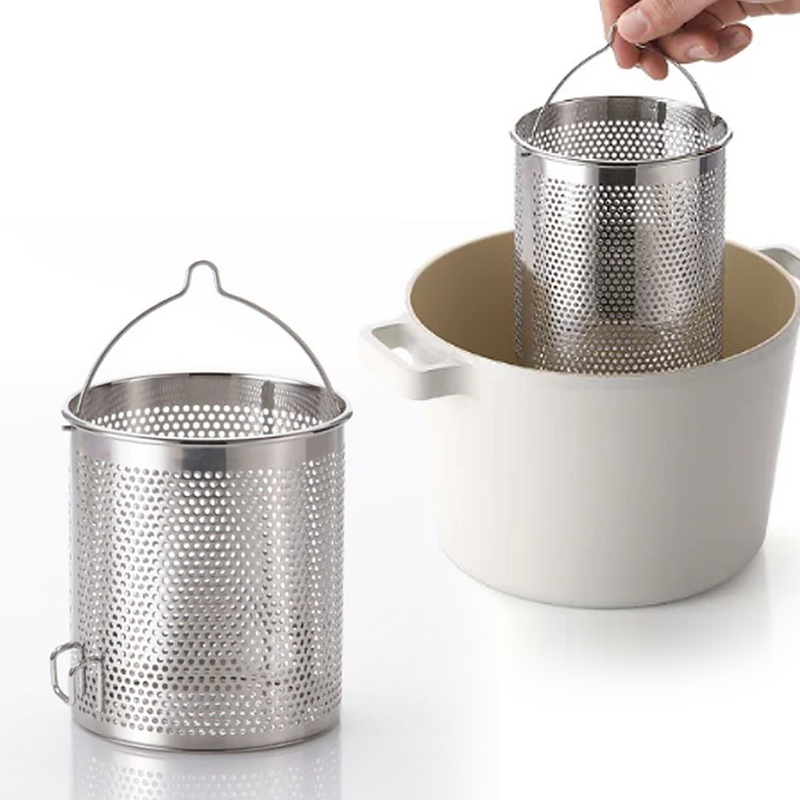 Neoflam Fika Ceramic Nonstick Induction Stock Pot with Lid - 22cm (4.7L)