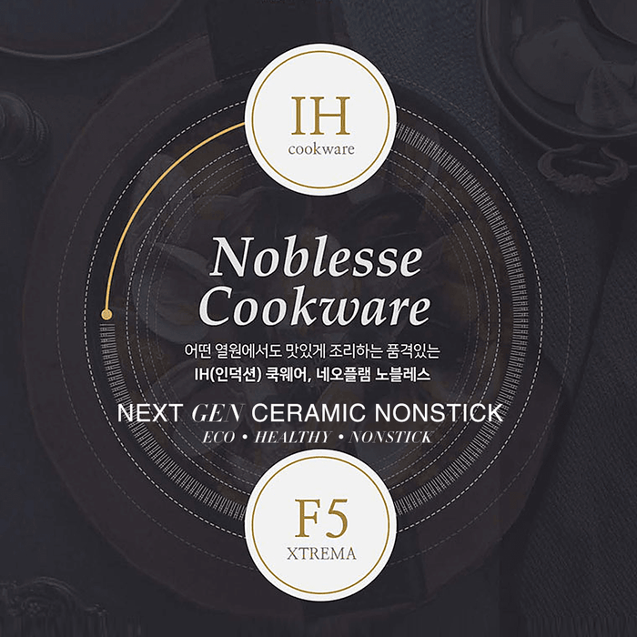 11-Piece Induction Ceramic Cookware Set - Neoflam Noblesse