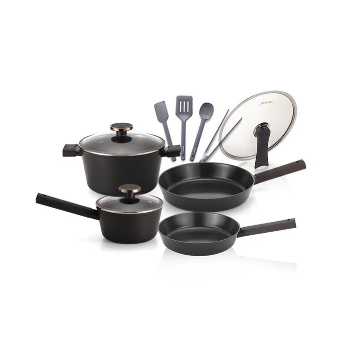 Neoflam Noblesse 11-Piece Ceramic Nonstick Induction Cookware Set