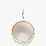 Niiro mini chawanmushi bowl viewed from above with lid off