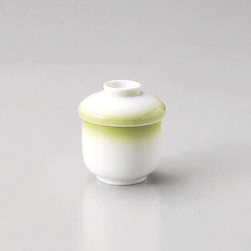 Niiro mini chawanmushi bowl with lid in two-tone glaze