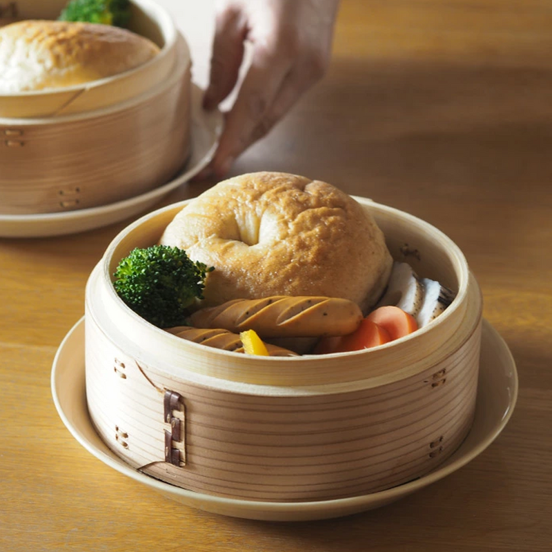 Pearl Life Bamboo Steamer (21cm / 24cm / 27cm)