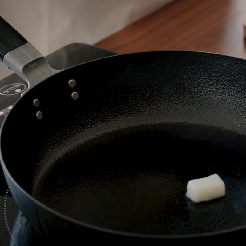 Pearl Life Nitrocraft Carbon Steel Induction Frypan - 26cm