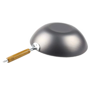 Pearl Life Lightweight Hammered Style Nitrided Carbon Steel Induction Wok - 33cm 2