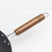 Pearl Life Hammered Style Nitrided Carbon Steel Induction Wok - 30cm 1