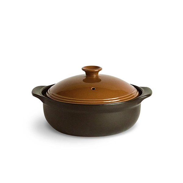 Saji Thermatec Induction Donabe Japanese Clay Pot - 25cm (Size 8)