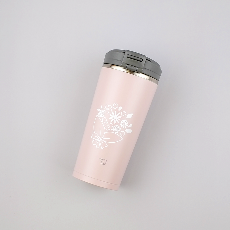 Zojirushi Stainless Carry Tumbler - 300ml (SX-KA30-PM) - Light Pink