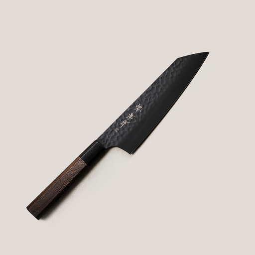 Sakai Takayuki Hammered VG10 KUROKAGE Kengata Gyuto Knife 160mm