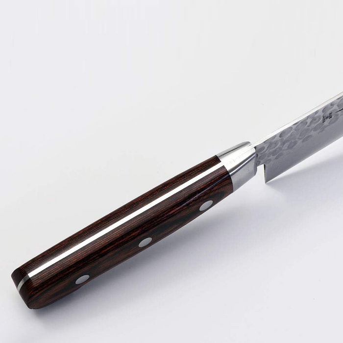Sakai Takayuki 17 Layer Hammered Damascus Japanese Santoku Knife 180mm 3
