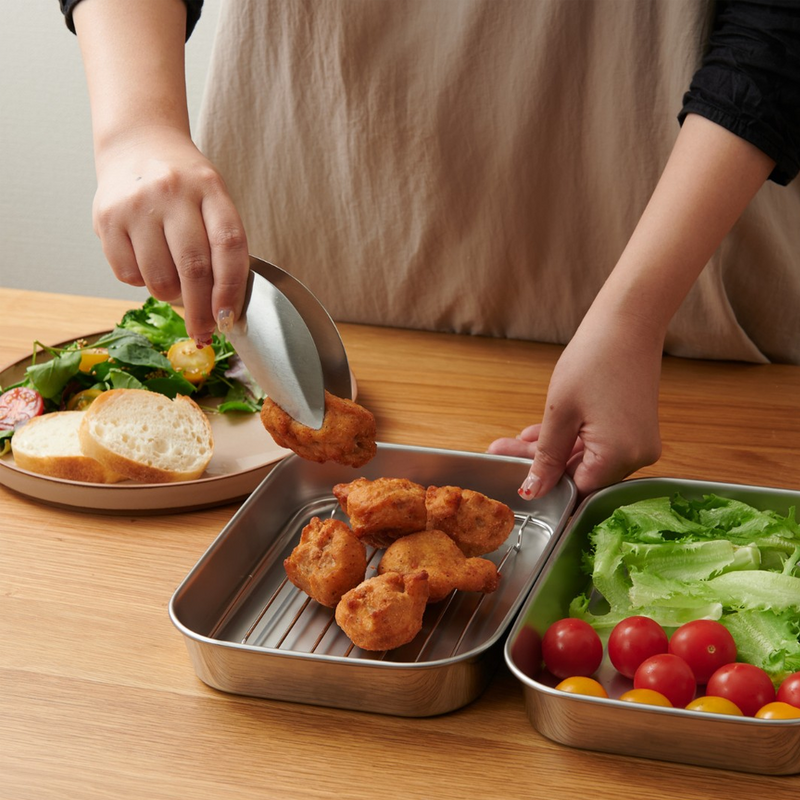 Shimomura 10-Piece Stainless Steel Food Prep Container Set - Main Image