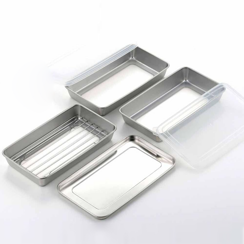 Shimomura Stainless Steel Food Prep Container Set - 7 Piece
