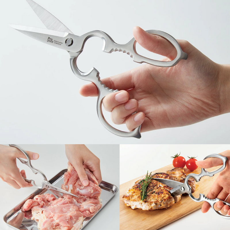 Shimomura Pro-Grade All Stainless Steel Scissors with Sheath