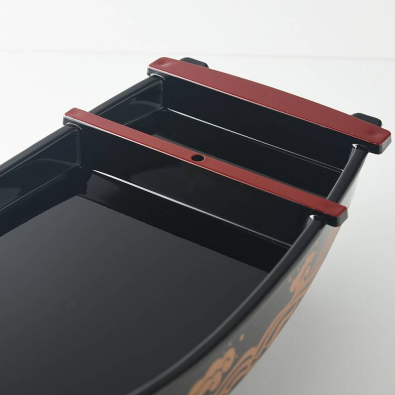 Shogun Boat Shape Sushi and Sashimi Serving Platter - 45.5cm