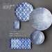 Showa Seito Shimakoushi Classic Blue and White Side Plate (16cm) 1