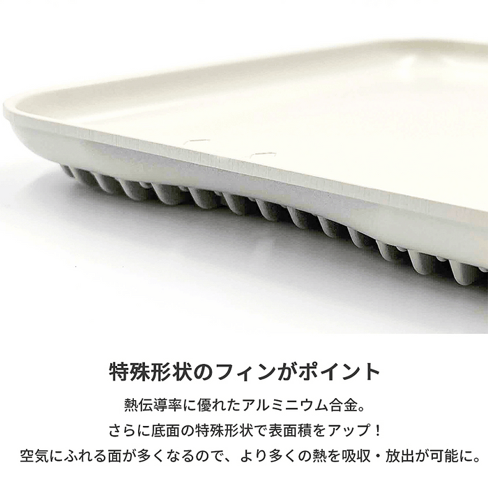 Japanese-made Sugiyama Kinzoku Defrosting Tray - Design and functionality combined