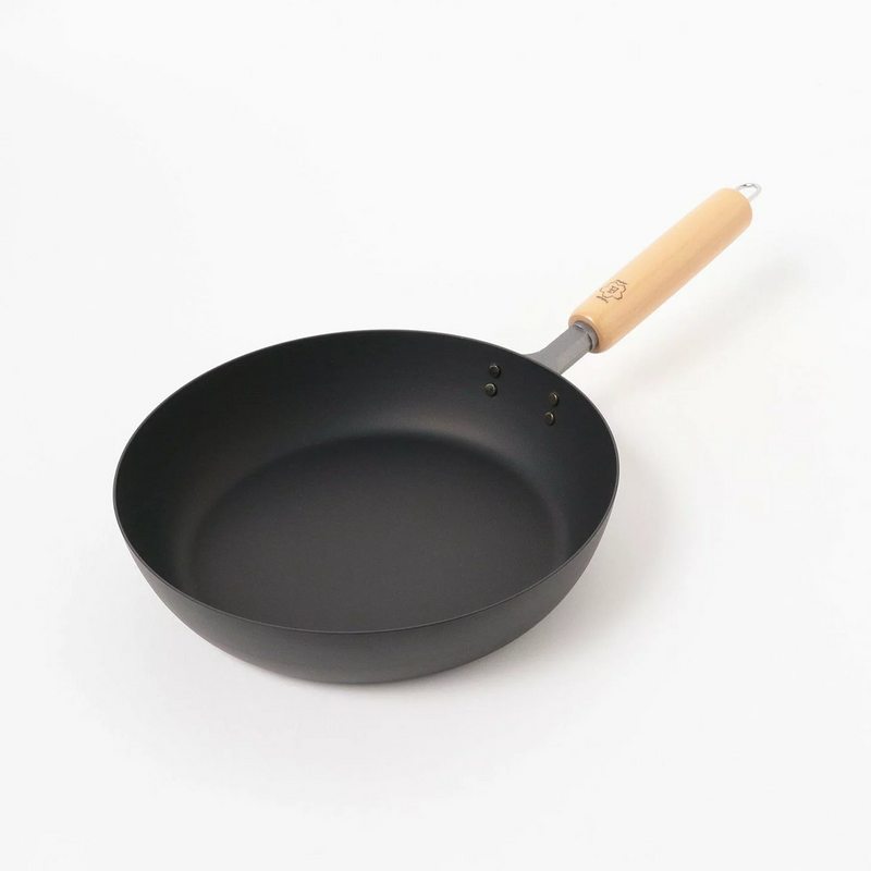 Takumi Japan Carbon Steel Induction Frypan - 24cm