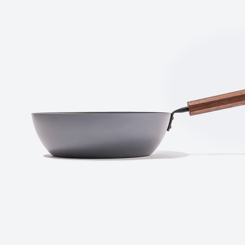 Tanabe Kanagu Nitrided Carbon Steel Induction Wok - 26cm