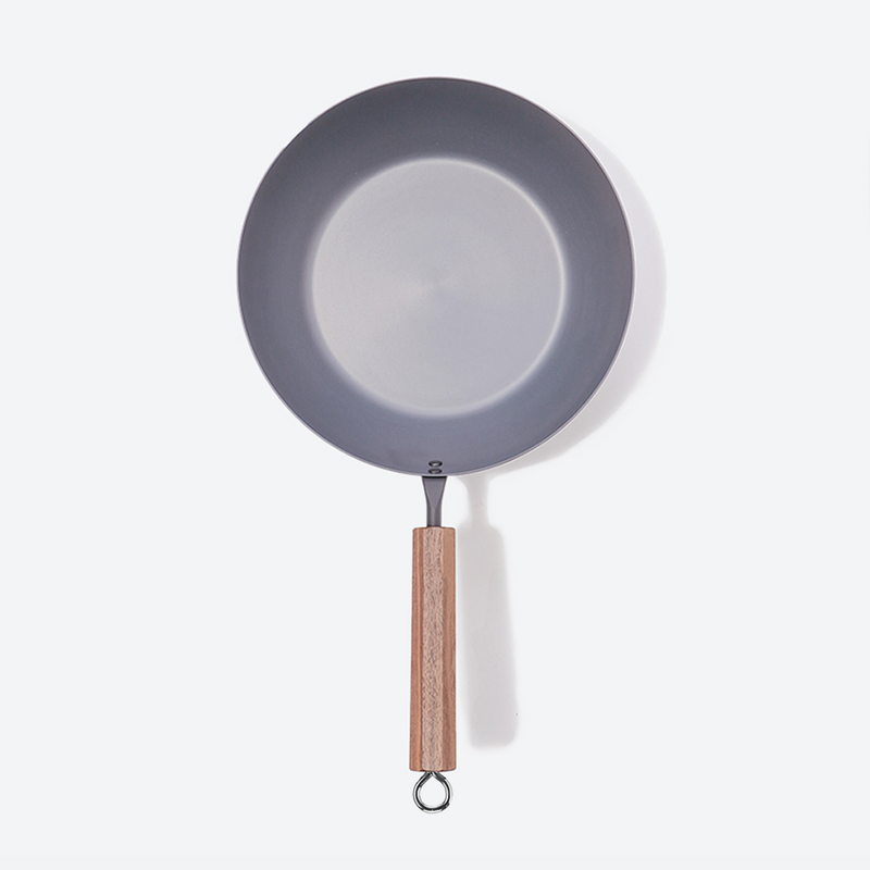 Tanabe Kanagu Nitrided Carbon Steel Induction Wok - 26cm