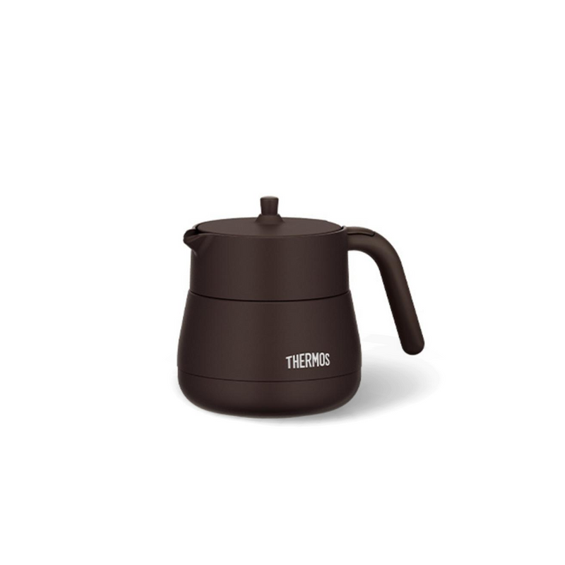 Thermos Vacuum Insulated Teapot - 450ml (TTE-450) - Brown